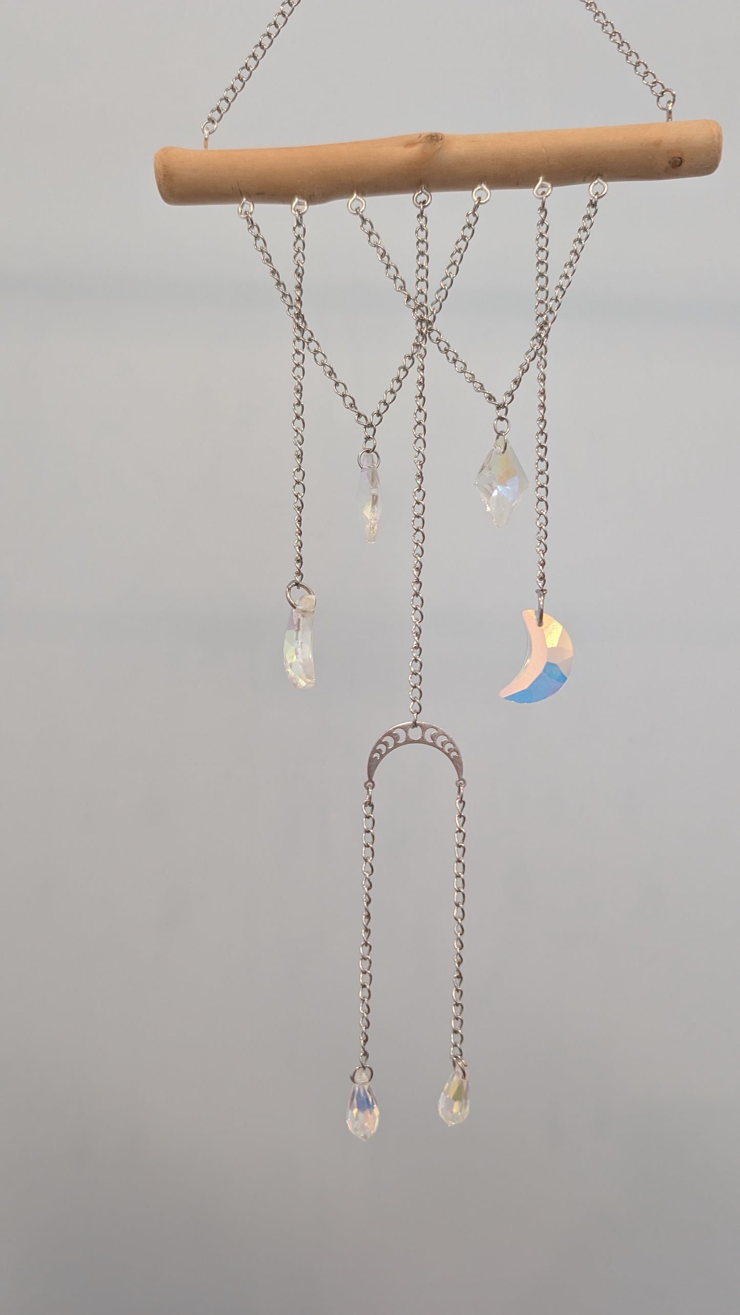 Moon suncatcher art