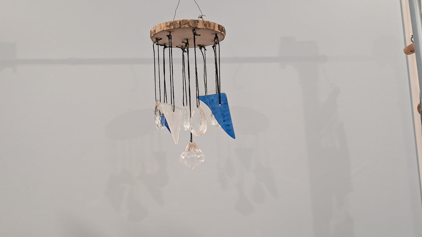 Beyond the sea glass wind art