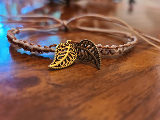 Good Vibes Zac Brown Leaf Bracelet