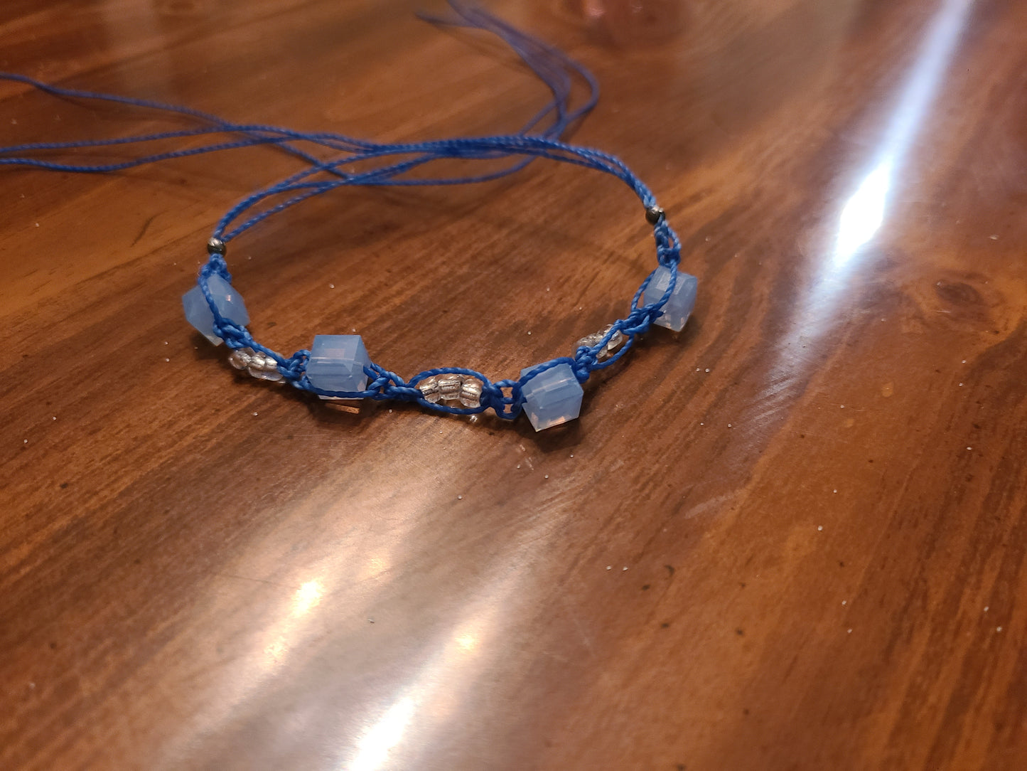 Good Vibes Ice Cube Blue Bracelet