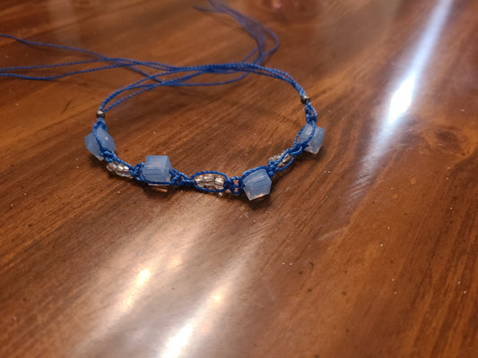 Good Vibes Ice Cube Blue Bracelet