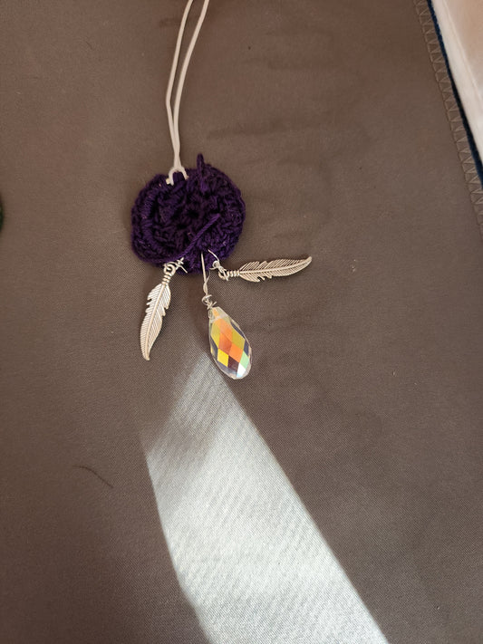 Mini purple dreamcatcher