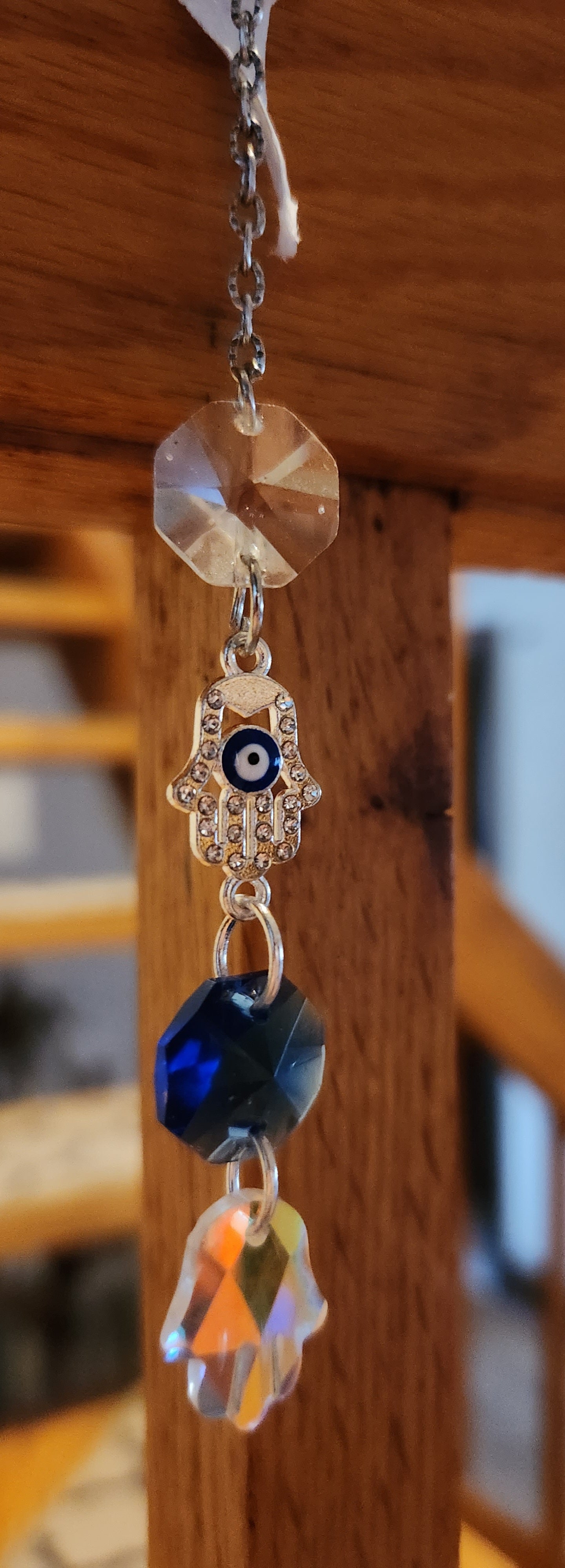 Evil eye car decor