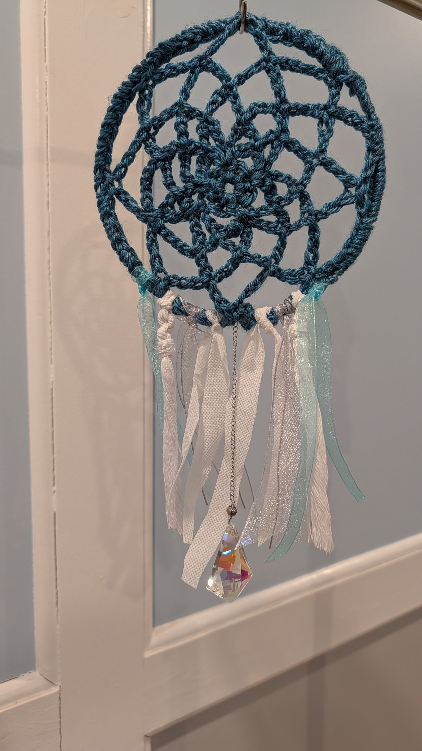 Blue day dreamer wall art  and suncatcher