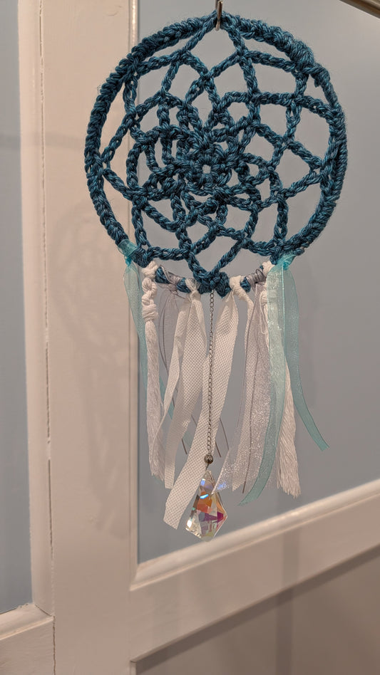 Blue day dreamer wall art  and suncatcher