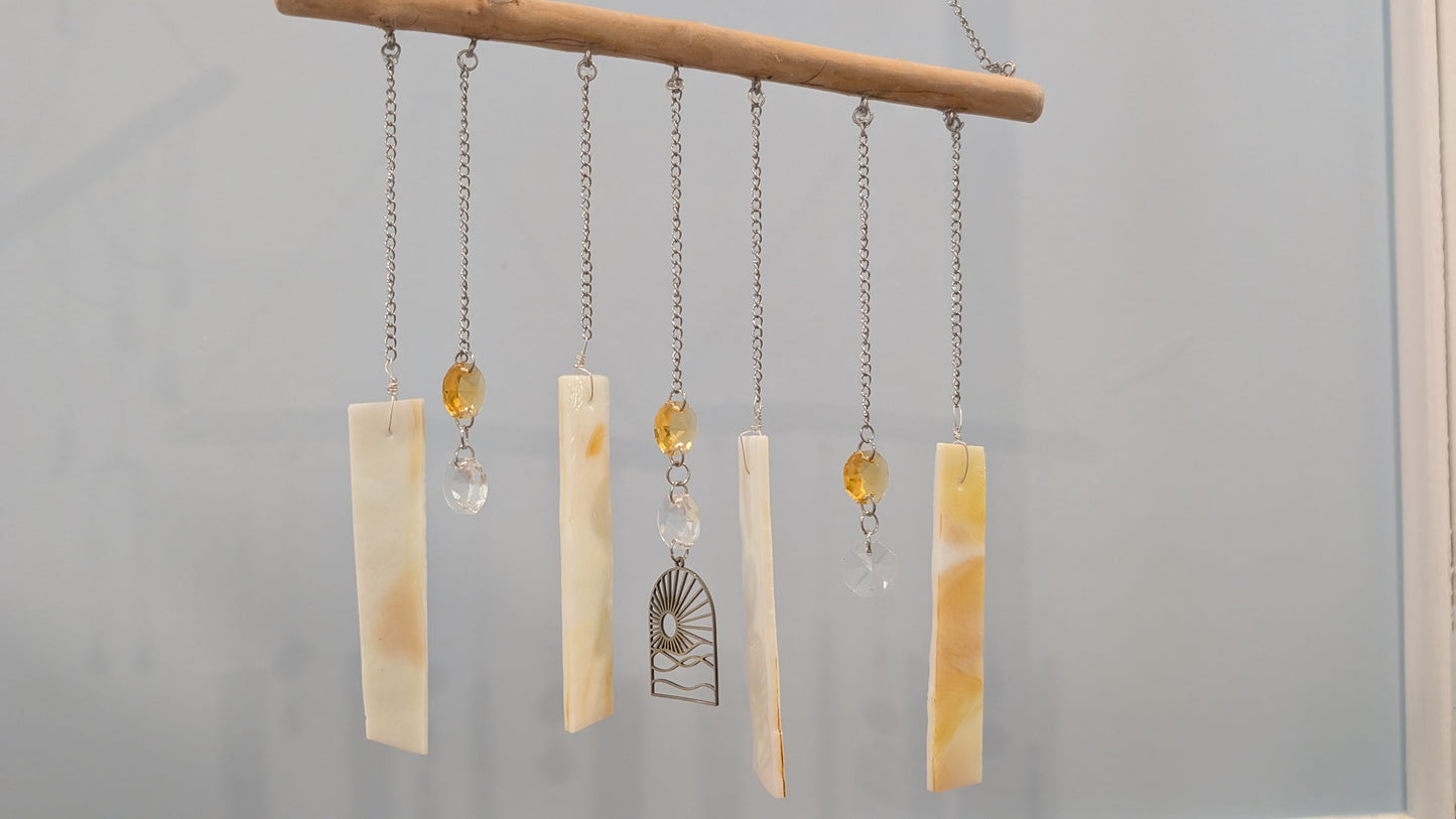 Sunshine wind chimes / wind art