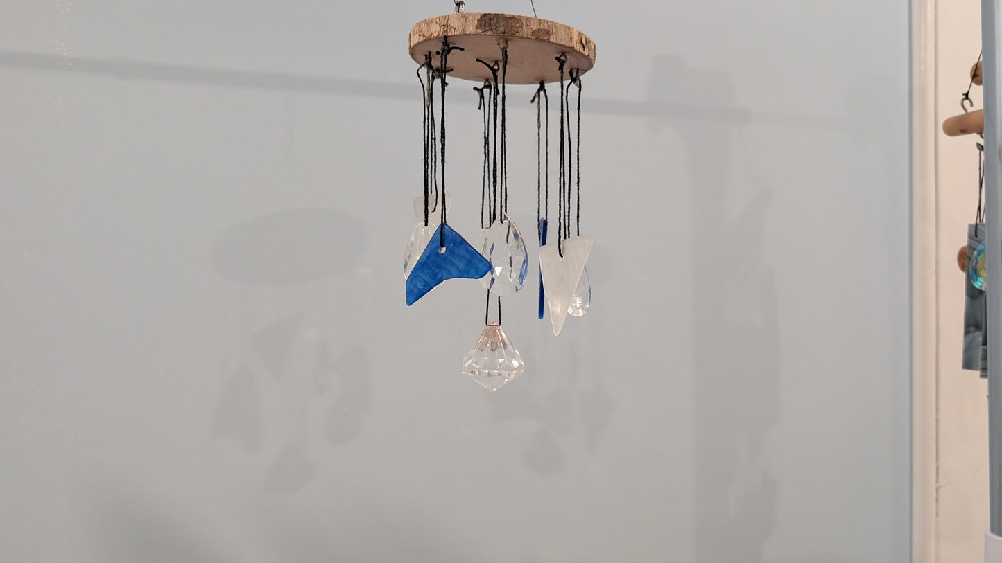 Beyond the sea glass wind art