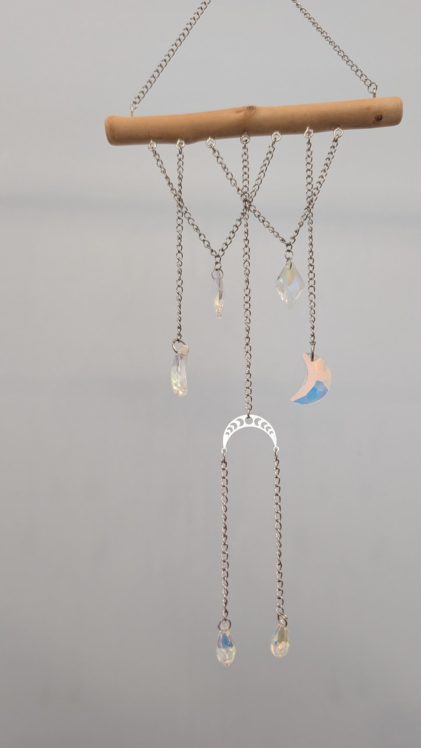 Moon suncatcher art