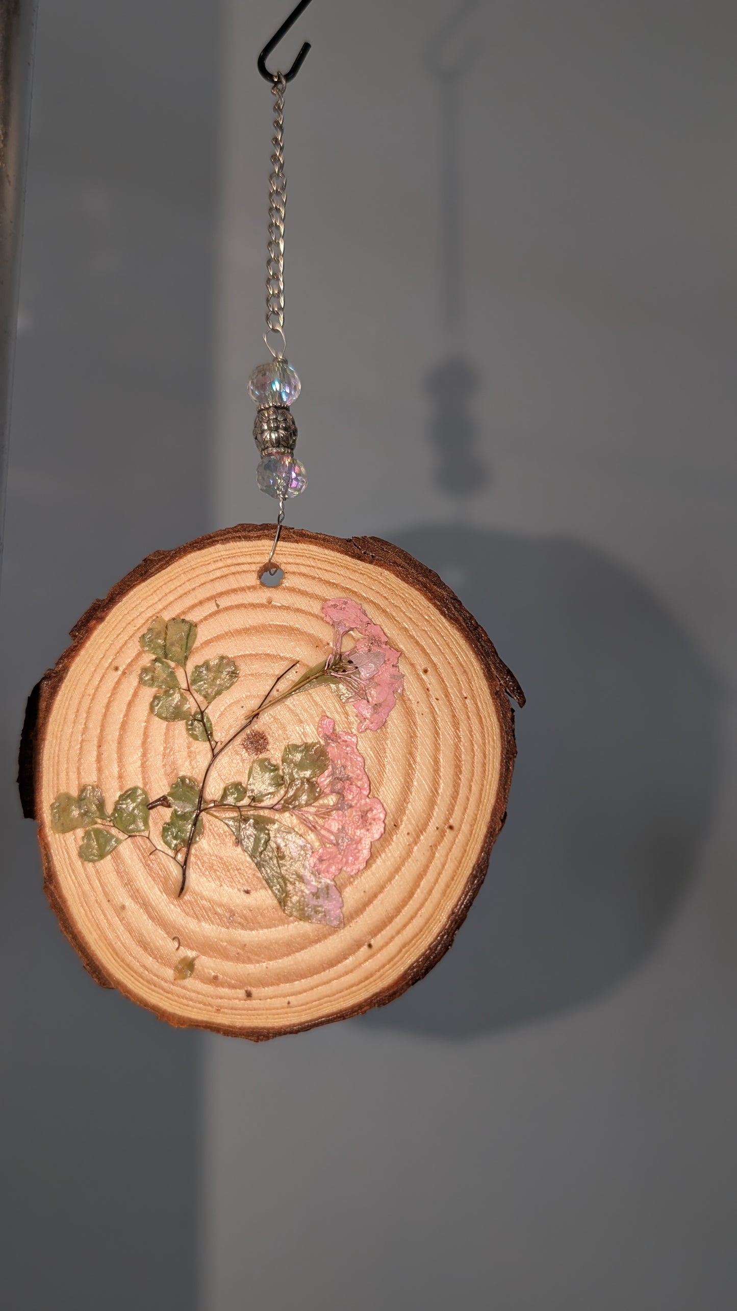 Mini cherry blossom suncatcher art