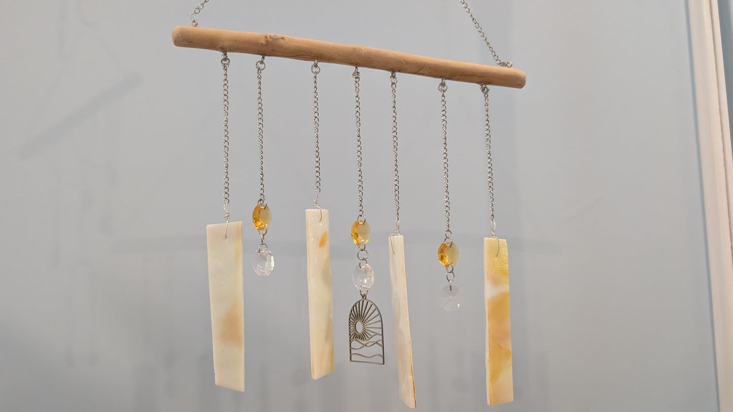 Sunshine wind chimes / wind art