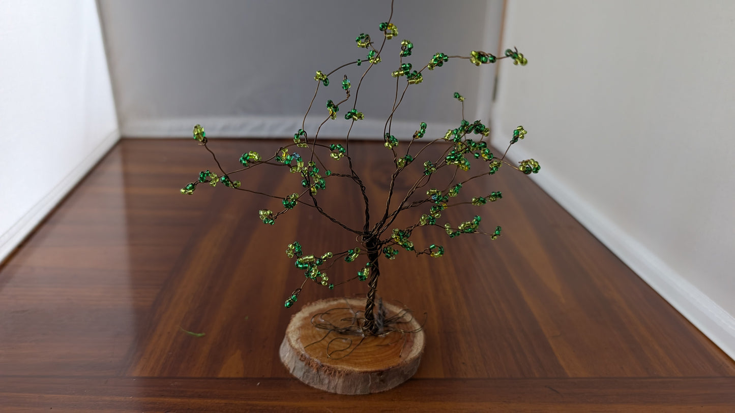 Spring wire tree