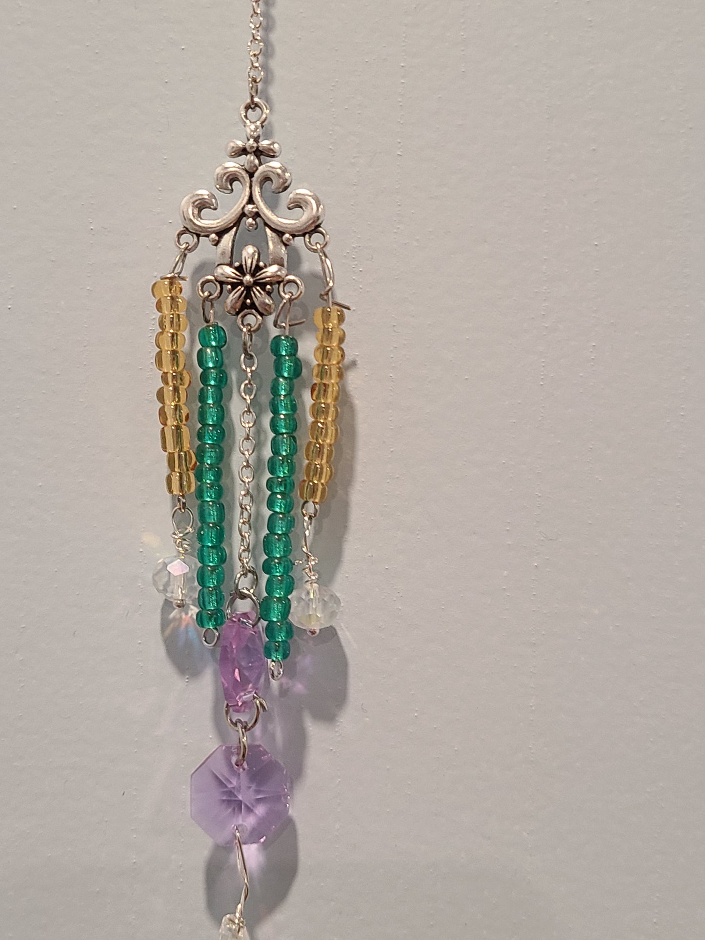 Mardi Gras Suncatcher
