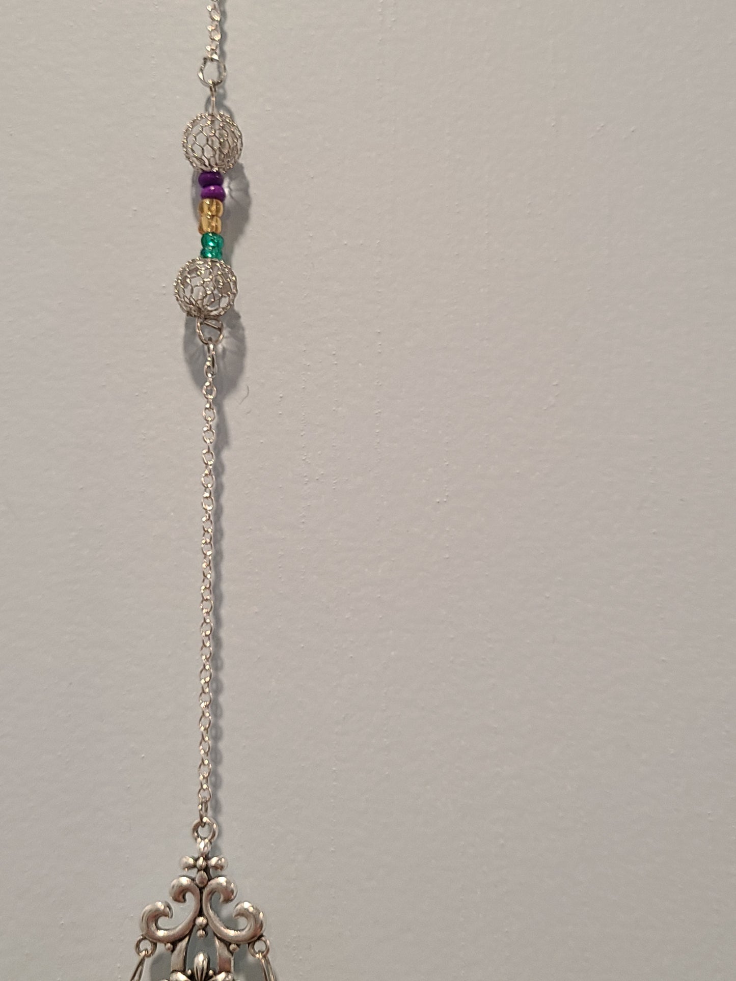 Mardi Gras Suncatcher