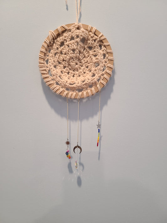 Crochet wall hanging