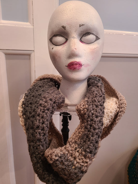 Earth Tone Infinity Scarf