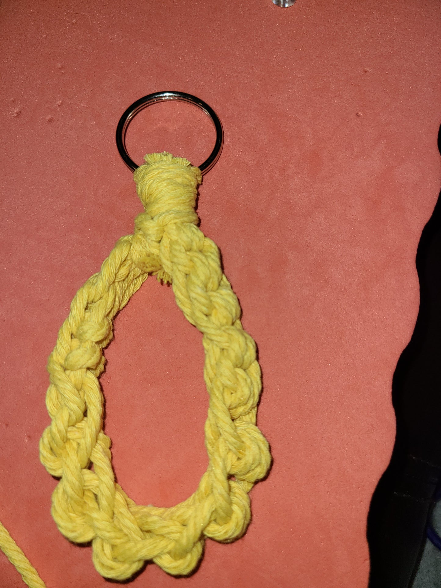 Macrame key chain