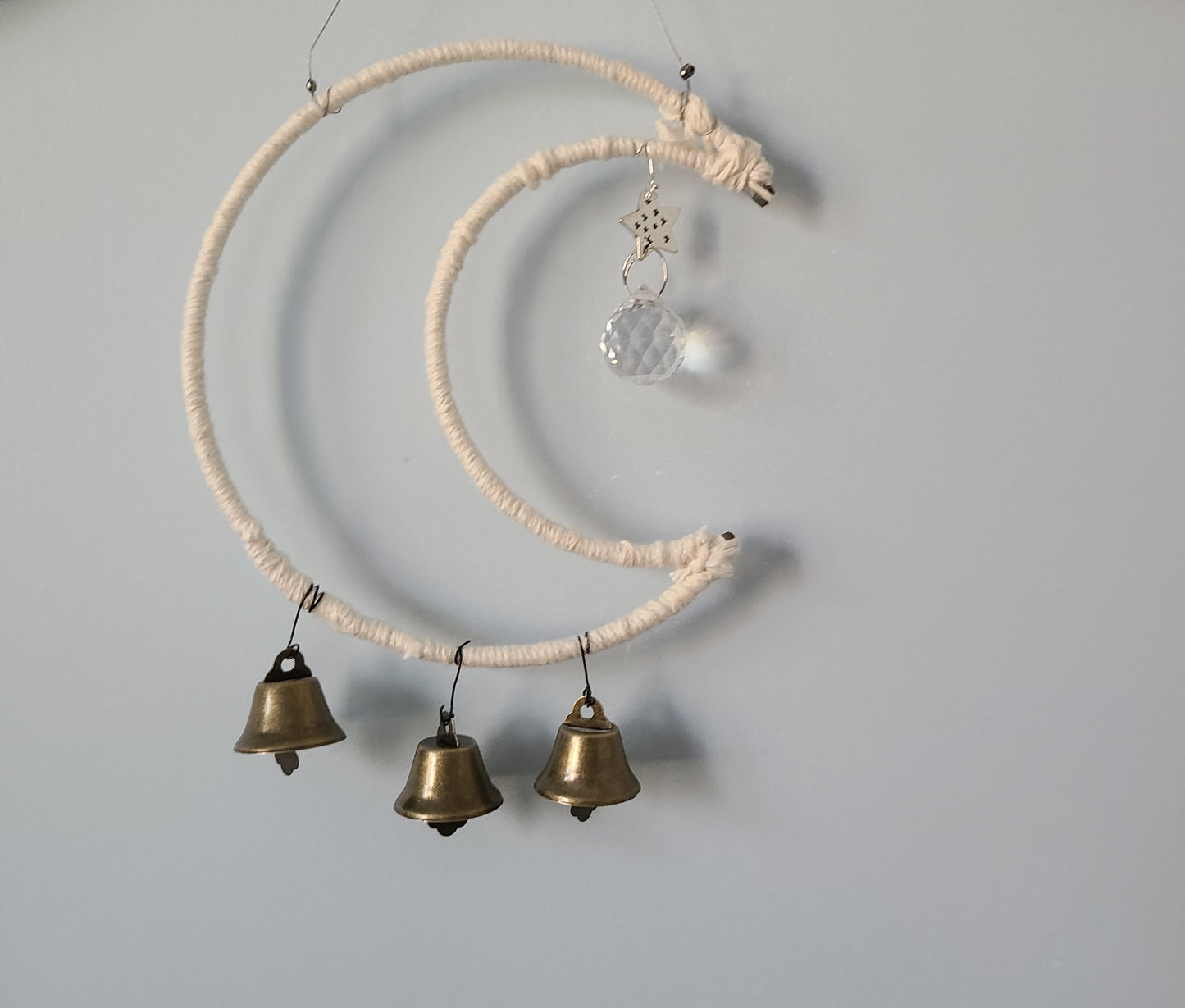 Moon wind chime
